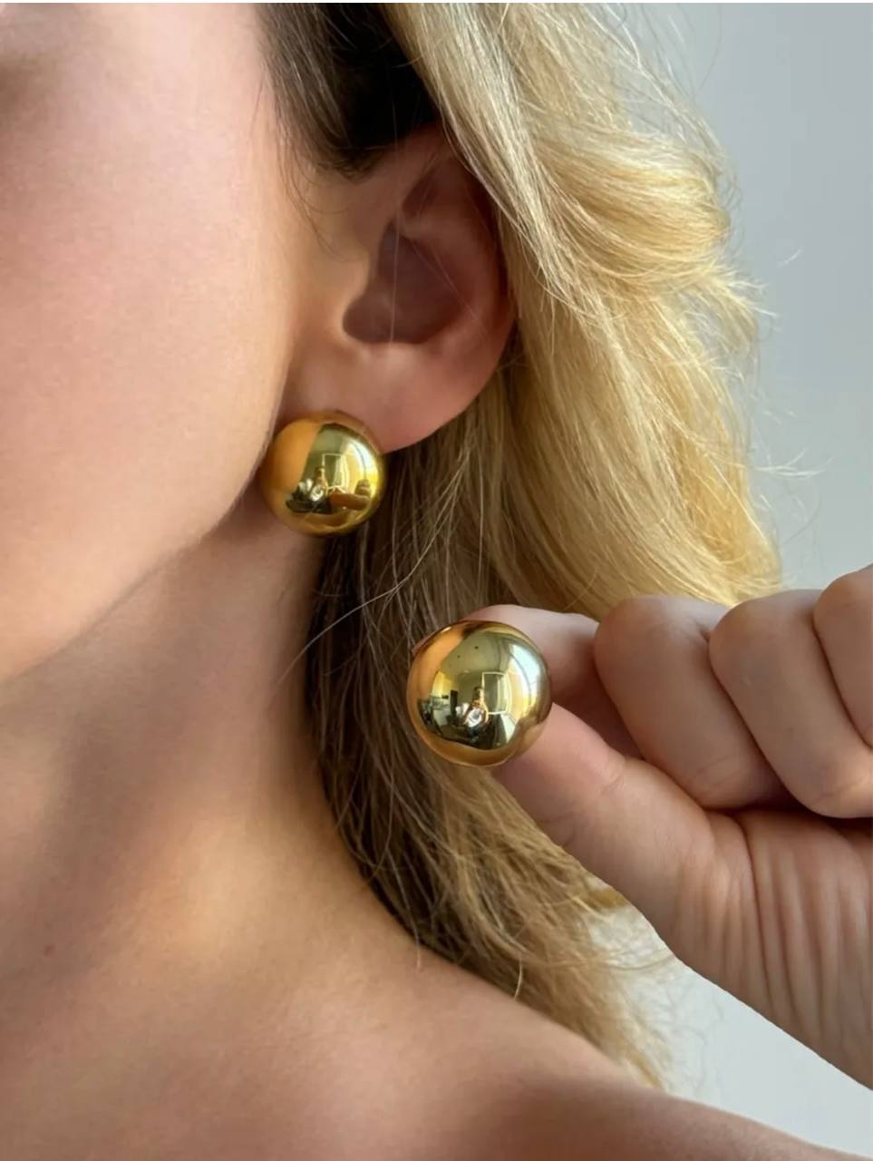 Серьги круглые Серьги круглые